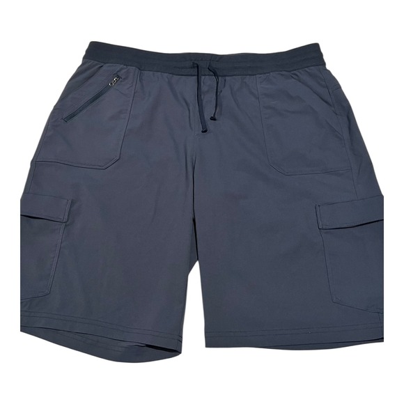 KUHL Mens XL Radikl Pull On Cargo Shorts‎ Gray Hiking Casual Activewear - Picture 2 of 14